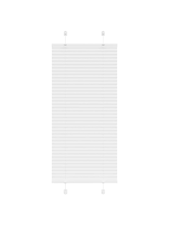 Plisovaná roleta bílá 55x150 cm šířka látky 54,4 cm polyester