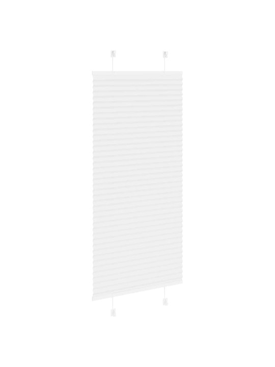 Plisovaná roleta bílá 60x150 cm šířka látky 59,4 cm polyester
