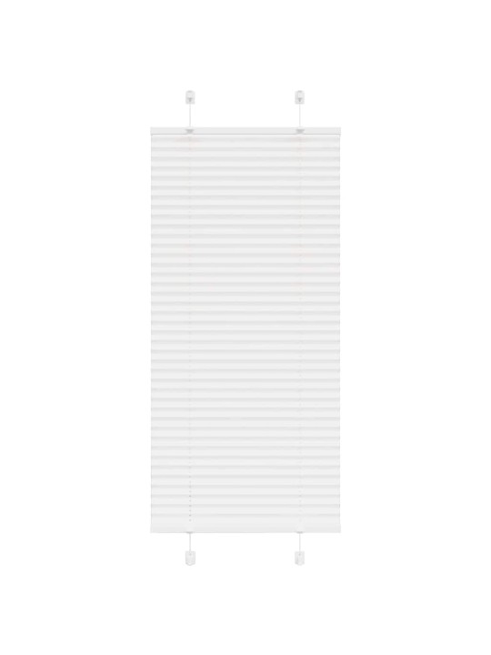 Plisovaná roleta bílá 65x150 cm šířka látky 64,4 cm polyester