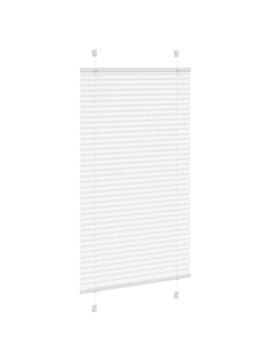 Plisovaná roleta bílá 70x150 cm šířka látky 69,4 cm polyester