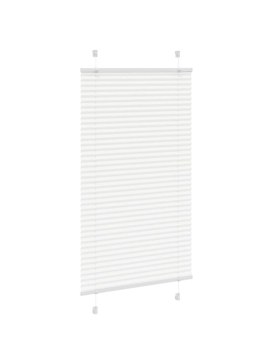 Plisovaná roleta bílá 80x150 cm šířka látky 79,4 cm polyester
