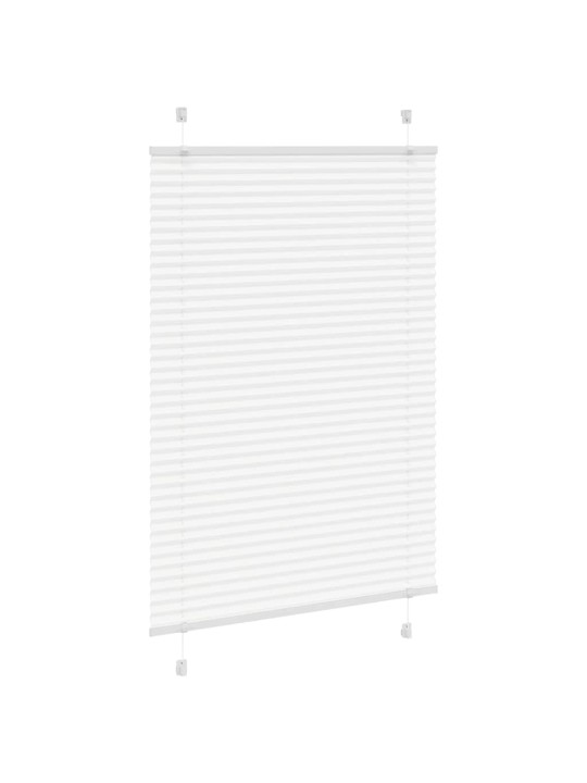 Plisovaná roleta bílá 95x150 cm šířka látky 94,4 cm polyester