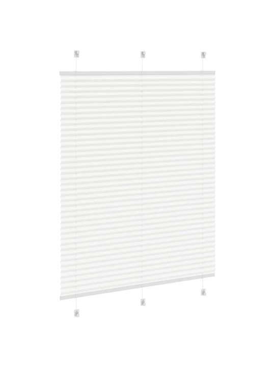 Plisovaná roleta bílá 105x150cm šířka látky 104,4cm polyester