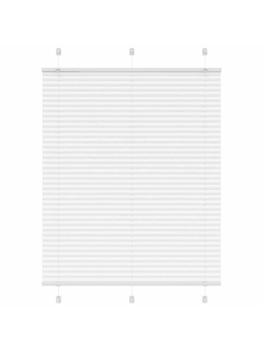 Plisovaná roleta bílá 110x150cm šířka látky 109,4cm polyester
