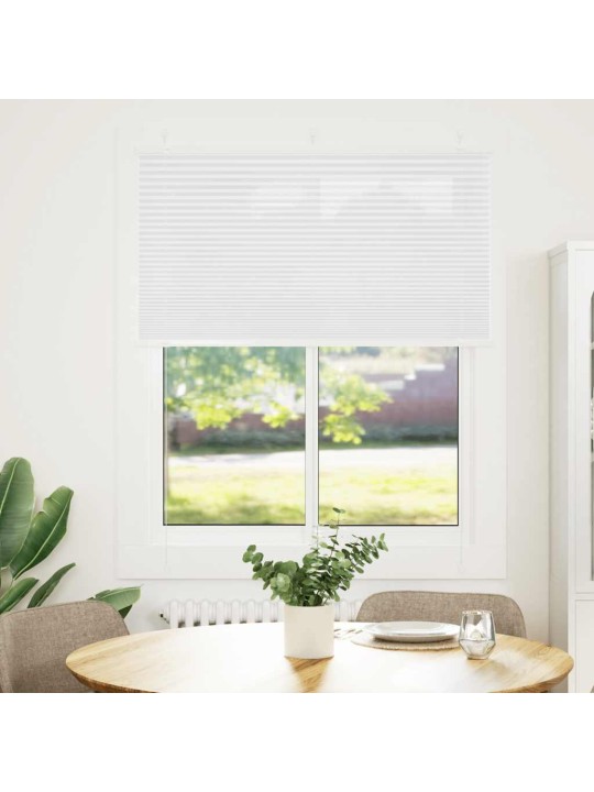 Plisovaná roleta bílá 110x150cm šířka látky 109,4cm polyester
