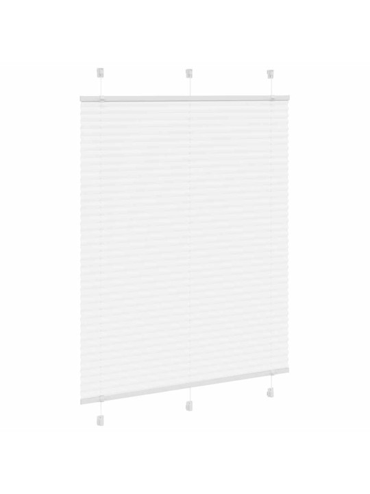 Plisovaná roleta bílá 110x150cm šířka látky 109,4cm polyester
