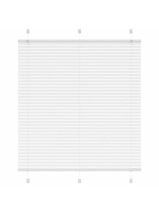 Plisovaná roleta bílá 115x150cm šířka látky 114,4cm polyester
