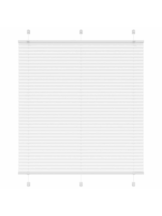 Plisovaná roleta bílá 120x150cm šířka látky 119,4cm polyester