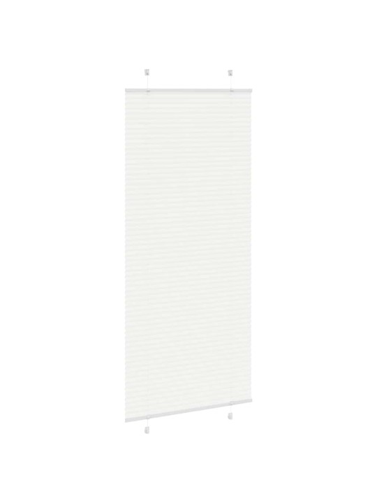 Plisovaná roleta bílá 95x200 cm šířka látky 94,4 cm polyester