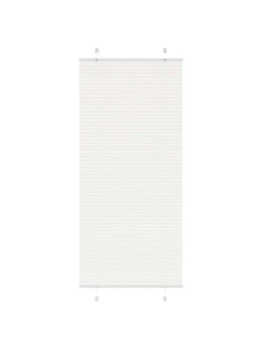 Plisovaná roleta bílá 100x200cm šířka látky 99,4 cm polyester