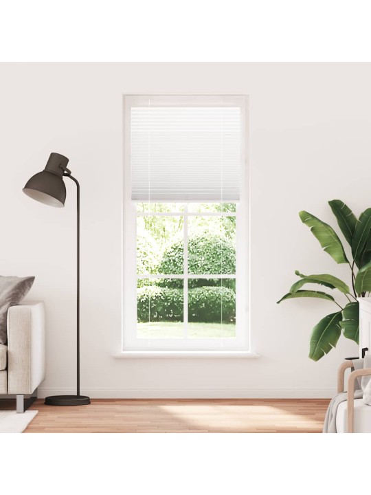 Plisovaná roleta bílá 100x200cm šířka látky 99,4 cm polyester