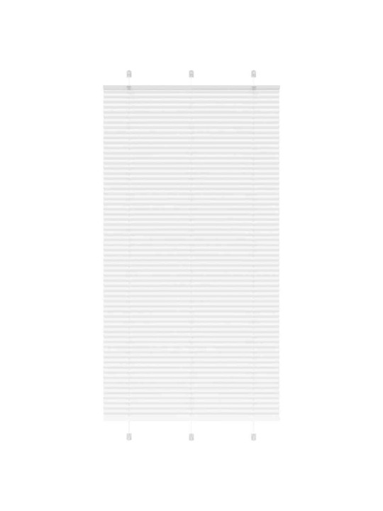 Plisovaná roleta bílá 105x200cm šířka látky 104,4cm polyester