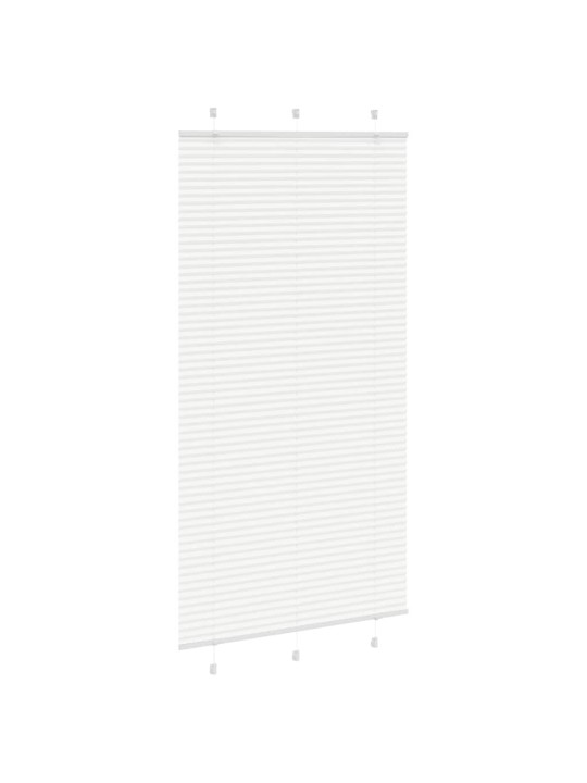 Plisovaná roleta bílá 105x200cm šířka látky 104,4cm polyester