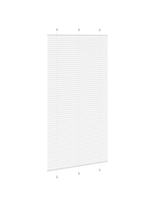 Plisovaná roleta bílá 105x200cm šířka látky 104,4cm polyester