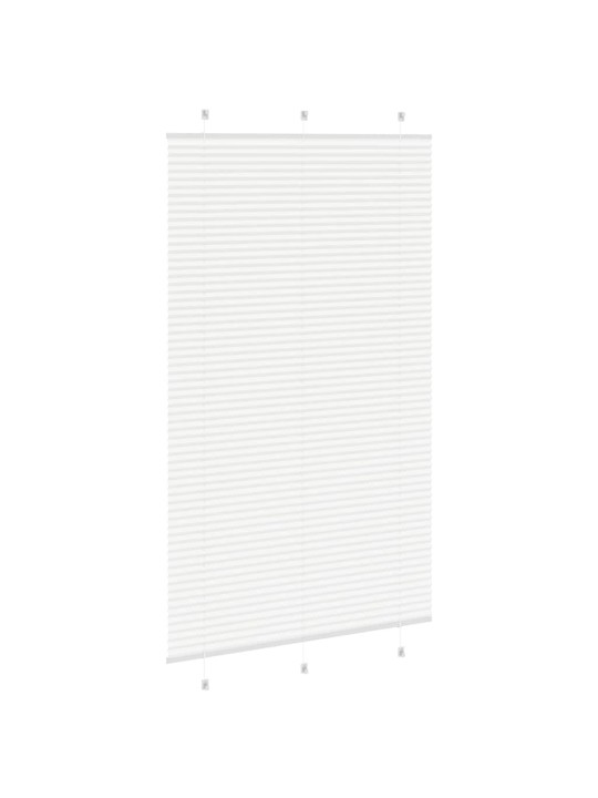 Plisovaná roleta bílá 115x200cm šířka látky 114,4cm polyester