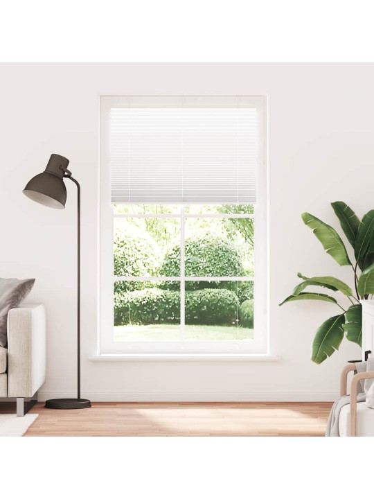 Plisovaná roleta bílá 120x200cm šířka látky 119,4cm polyester