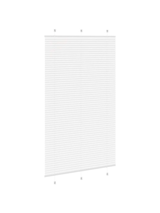 Plisovaná roleta bílá 120x200cm šířka látky 119,4cm polyester