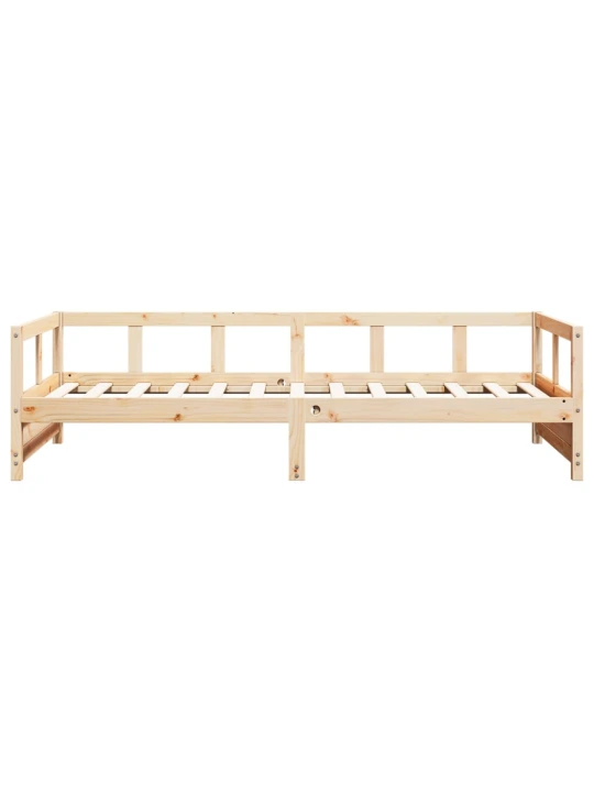 Válenda přírodní 90 x 200 cm masivní borové dřevo