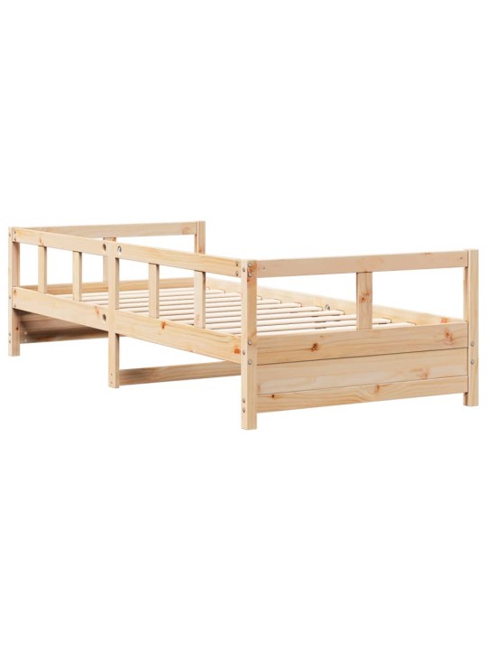 Válenda přírodní 90 x 200 cm masivní borové dřevo
