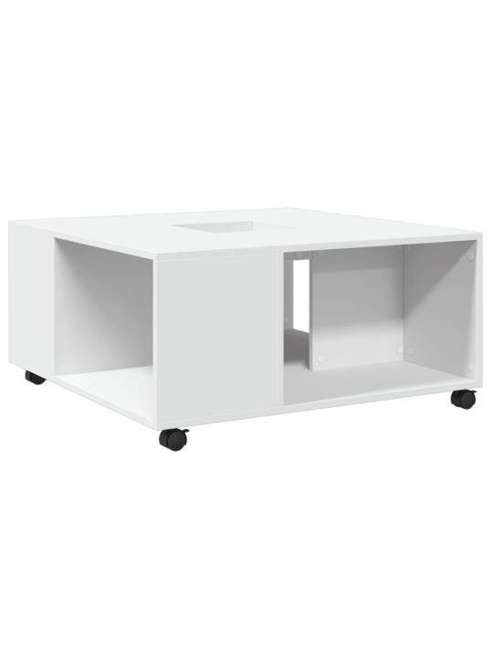 Konferenční stolek bílý 80 x 80 x 40 cm kompozitní dřevo