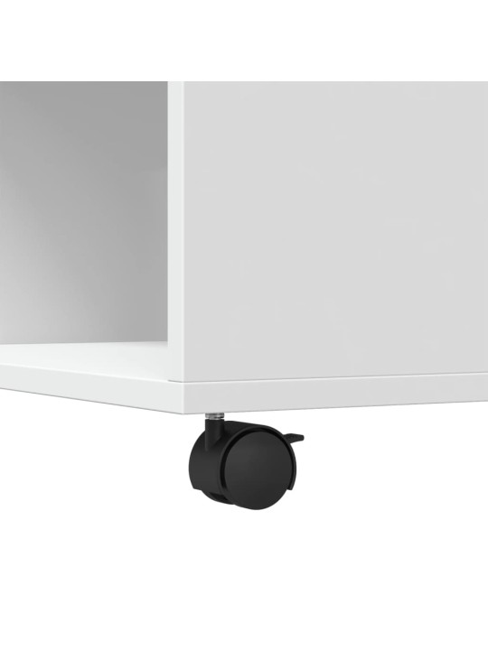 Konferenční stolek bílý 80 x 80 x 40 cm kompozitní dřevo