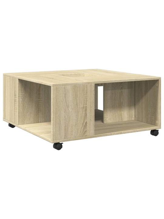 Konferenční stolek dub sonoma 80 x 80 x 40 cm kompozitní dřevo