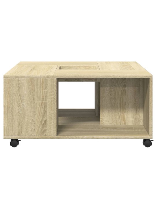 Konferenční stolek dub sonoma 80 x 80 x 40 cm kompozitní dřevo