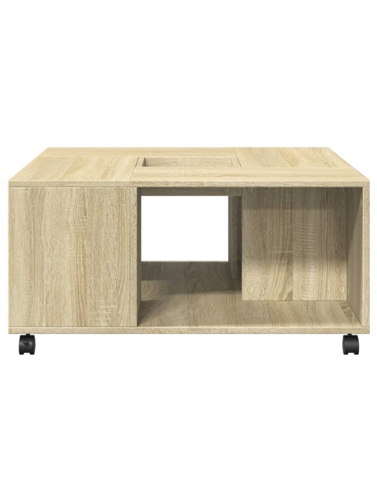 Konferenční stolek dub sonoma 80 x 80 x 40 cm kompozitní dřevo