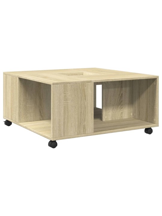 Konferenční stolek dub sonoma 80 x 80 x 40 cm kompozitní dřevo