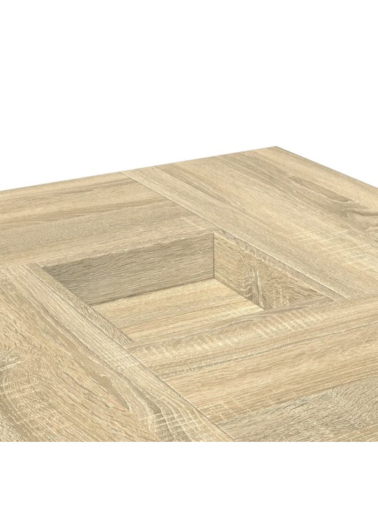 Konferenční stolek dub sonoma 80 x 80 x 40 cm kompozitní dřevo