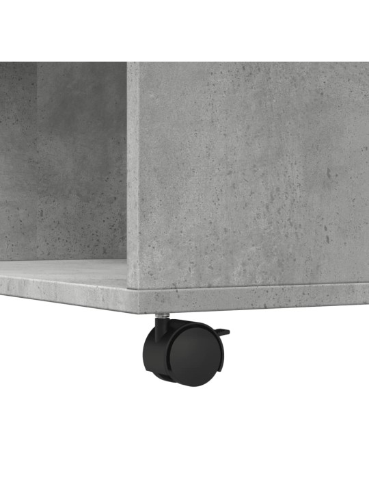 Konferenční stolek betonově šedý 80x80x40 cm kompozitní dřevo