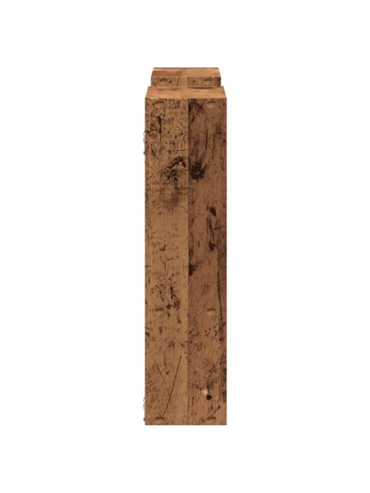 Nástěnná police old wood 99 x 15 x 60 cm kompozitní dřevo