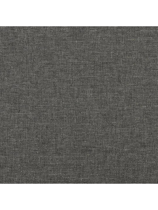 Taštičková matrace pro děti tmavě šedá 80 x 160 cm textil