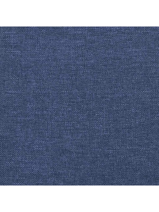 Taštičková pružinová matrace pro děti modrá 80 x 160 cm textil