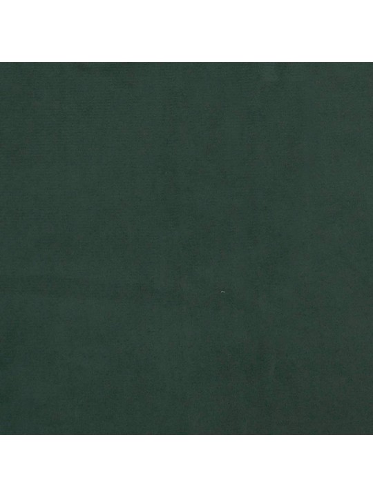 Taštičková matrace pro děti tmavě zelená 80 x 160 cm samet