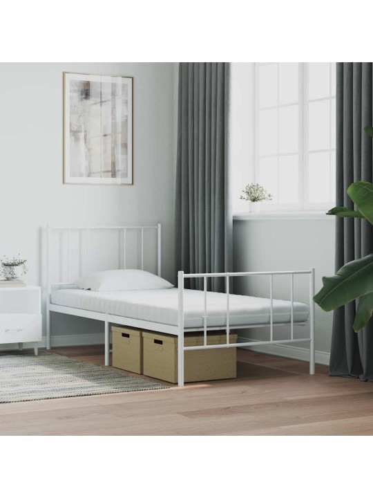 Pěnová matrace pro děti bílá 80 x 160 cm 7 zón tvrdost 20 ild