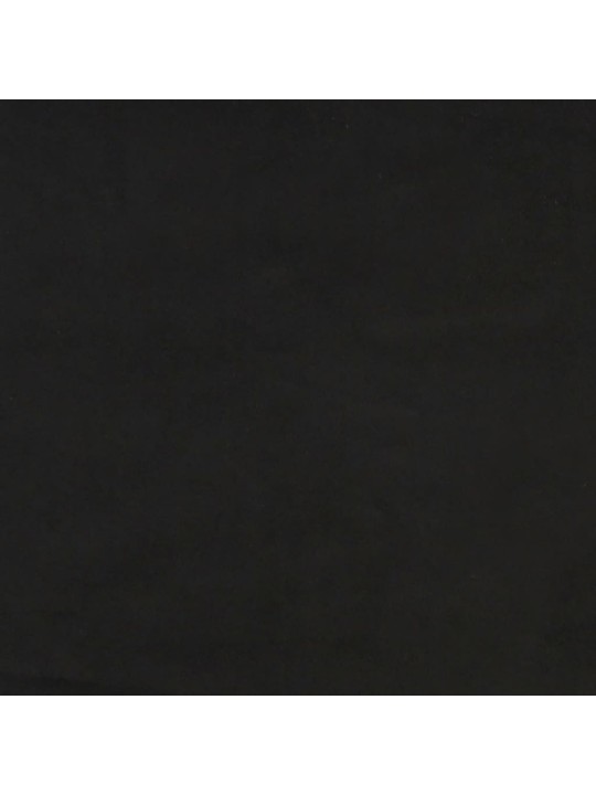 Taštičková matrace černá 90 x 220 x 20 cm samet