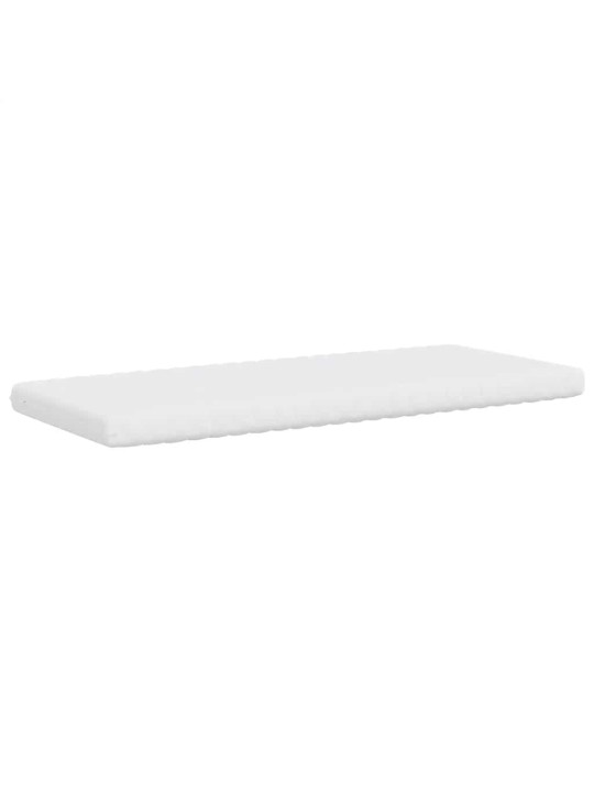 Pěnová matrace bílá 80 x 210 cm 7 zón tvrdost 20 ild