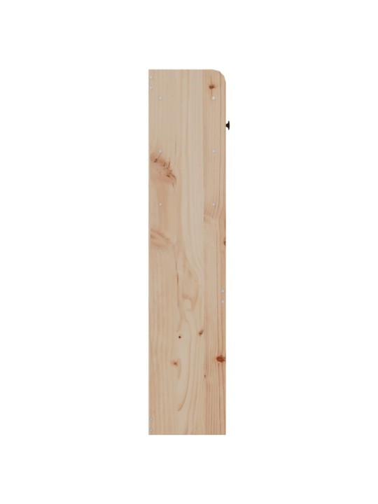 Čelo postele s úložným prostorem 150 cm masivní borovice