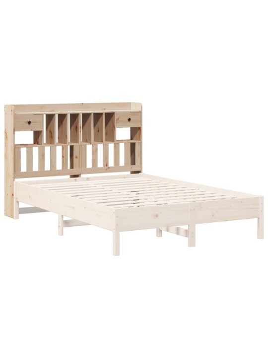 Čelo postele s úložným prostorem 140 cm masivní borovice