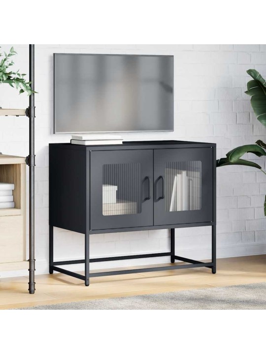 Tv skříňka antracit 68x39x60,5 cm ocel válcovaná za studena