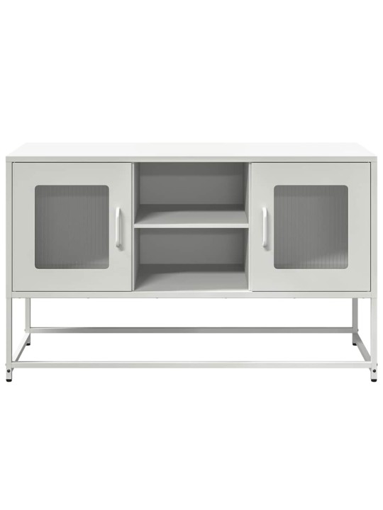 Tv skříňka bílá 100,5 x 39 x 60,5 cm ocel