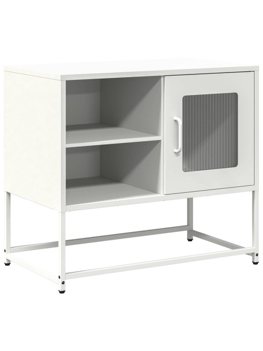 Tv skříňka bílá 68 x 39 x 60,5 cm ocel