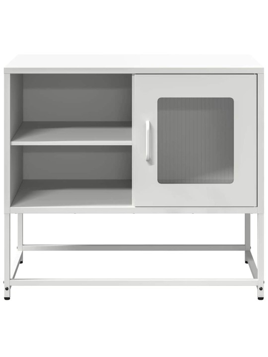 Tv skříňka bílá 68 x 39 x 60,5 cm ocel
