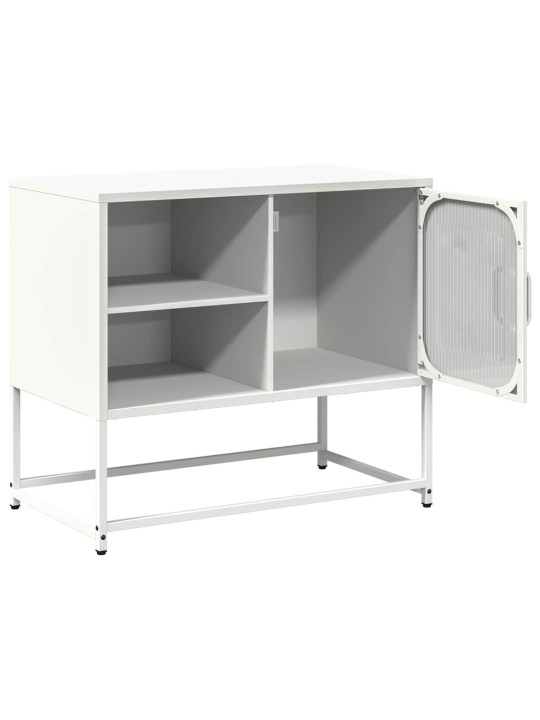 Tv skříňka bílá 68 x 39 x 60,5 cm ocel