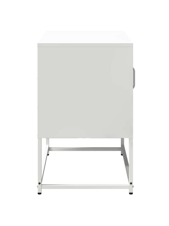 Tv skříňka bílá 68 x 39 x 60,5 cm ocel
