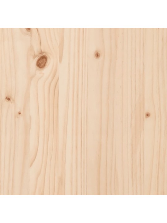 Rám trojité patrové postele 200x200/80x200 cm masivní borovice