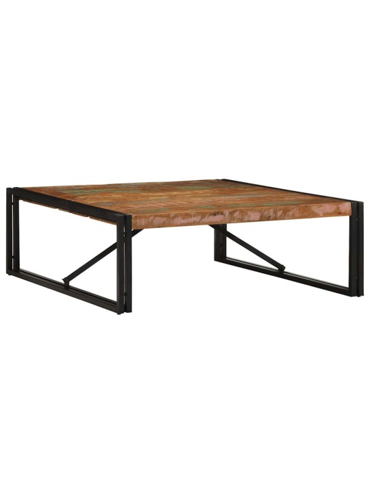 Konferenční stolek vícebarevný 100x100x35 cm recyklované dřevo