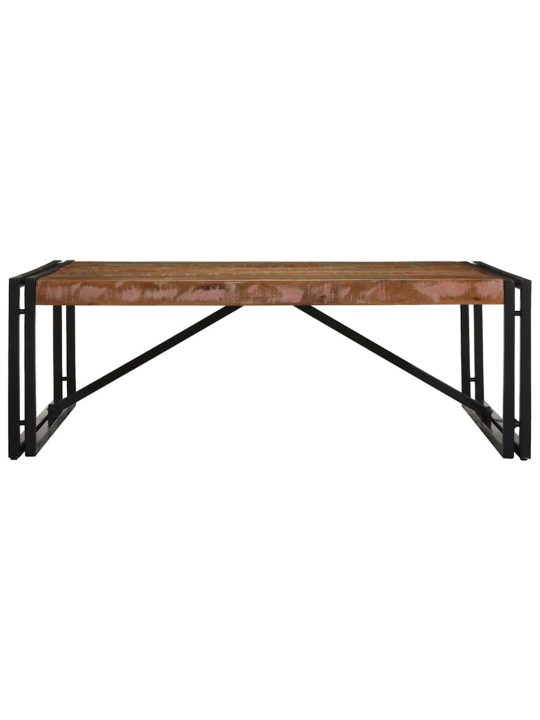 Konferenční stolek vícebarevný 100x100x35 cm recyklované dřevo