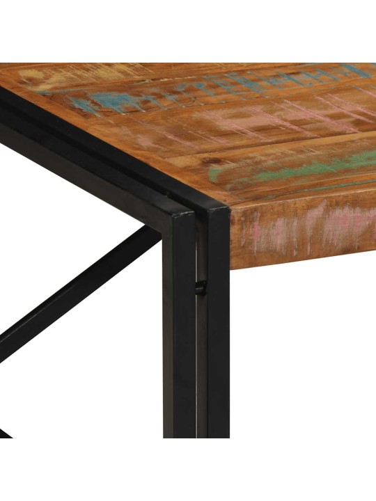 Konferenční stolek vícebarevný 100x100x35 cm recyklované dřevo